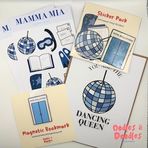 Mamma Mia inspiriert Geschenkset | Musikalisches Geschenk | Personalisiertes Überraschungsticket | Muttertag | Geburtstag | Theaterkarten | Geschenk Box