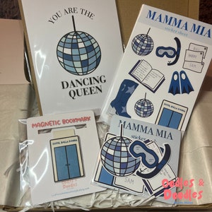 Mamma Mia Gift Box Inspired | Musical-Themed Gift | Custom Ticket Surprise | Mother's Day | Birthday | Theatre Tickets | Gift Box