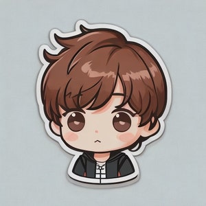 bts jungkook sticker | bts stickers! | cute jeon jungkook chibi style stickers