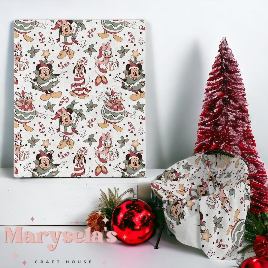 Disney Christmas Blanket Etsy