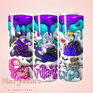 Disney Villains 20oz Tumbler, Disney Villains Gifts