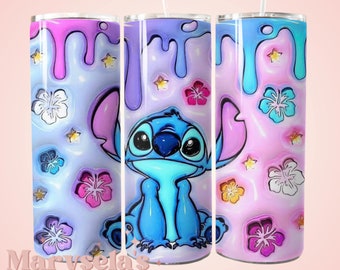 スティッチ 20オンス タンブラー、ディズニー スティッチ タンブラー、ディズニー アクセサリー