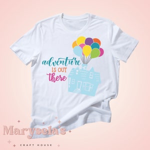 Adventure is Out There Unisex T-shirt, Disney shirts, aangepaste Disney shirts, Pixar&#39;s Up shirts