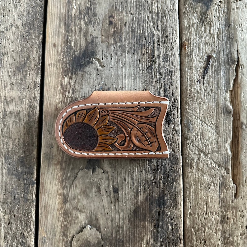 Horizontal Knife Sheath Etsy
