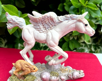 Fables Unicorn Pegasus Holland Studio Royal Doulton Horse Figurine