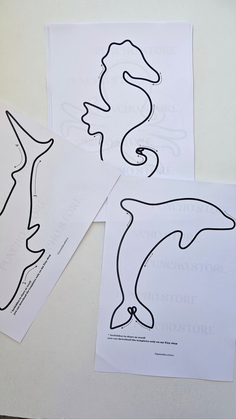 Printable Wire Art Template Bundle Wire Bending Figure Patterns ...