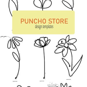 Printable Wire Art Template Bundle Wire Bending Figure Patterns ...