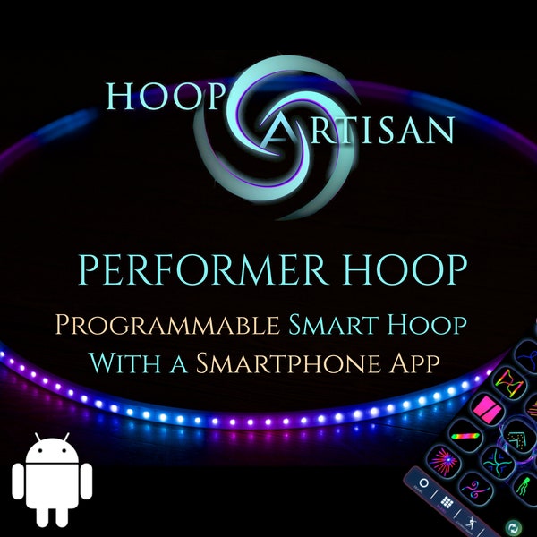 Smart LED Performer Hoop - HoopArtisan