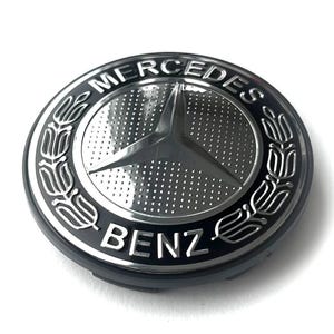 4 enjoliveurs de centre de roue de 68 mm / 62 mm pour jantes mercedes 2,67 pouces