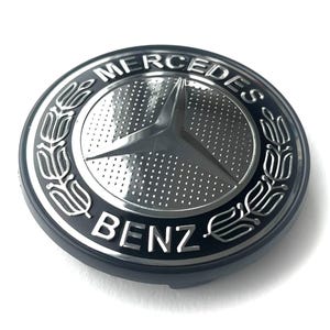 4 enjoliveurs de centre de roue de 69 mm / 56 mm pour jantes mercedes 2,71 pouces
