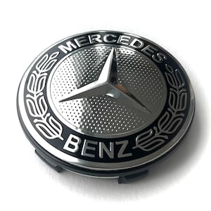 4 enjoliveurs de centre de roue de 62 mm / 58 mm pour jantes mercedes 2,44 pouces