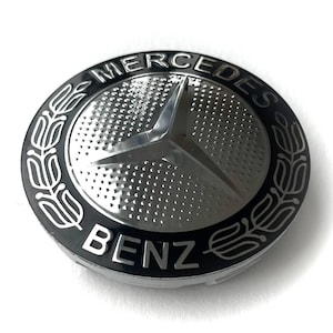 4 enjoliveurs de centre de roue de 56 mm / 52 mm pour jantes mercedes 2,20 pouces