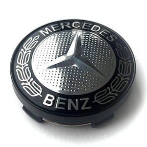 4 enjoliveurs de centre de roue de 60 mm / 57 mm pour jantes mercedes 2,36 pouces