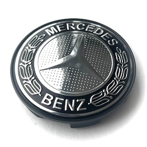 4 enjoliveurs de centre de roue de 70 mm / 64 mm pour jantes mercedes 2,75 pouces
