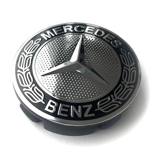 4 enjoliveurs de centre de roue de 60 mm / 55 mm pour jantes mercedes 2,36 pouces