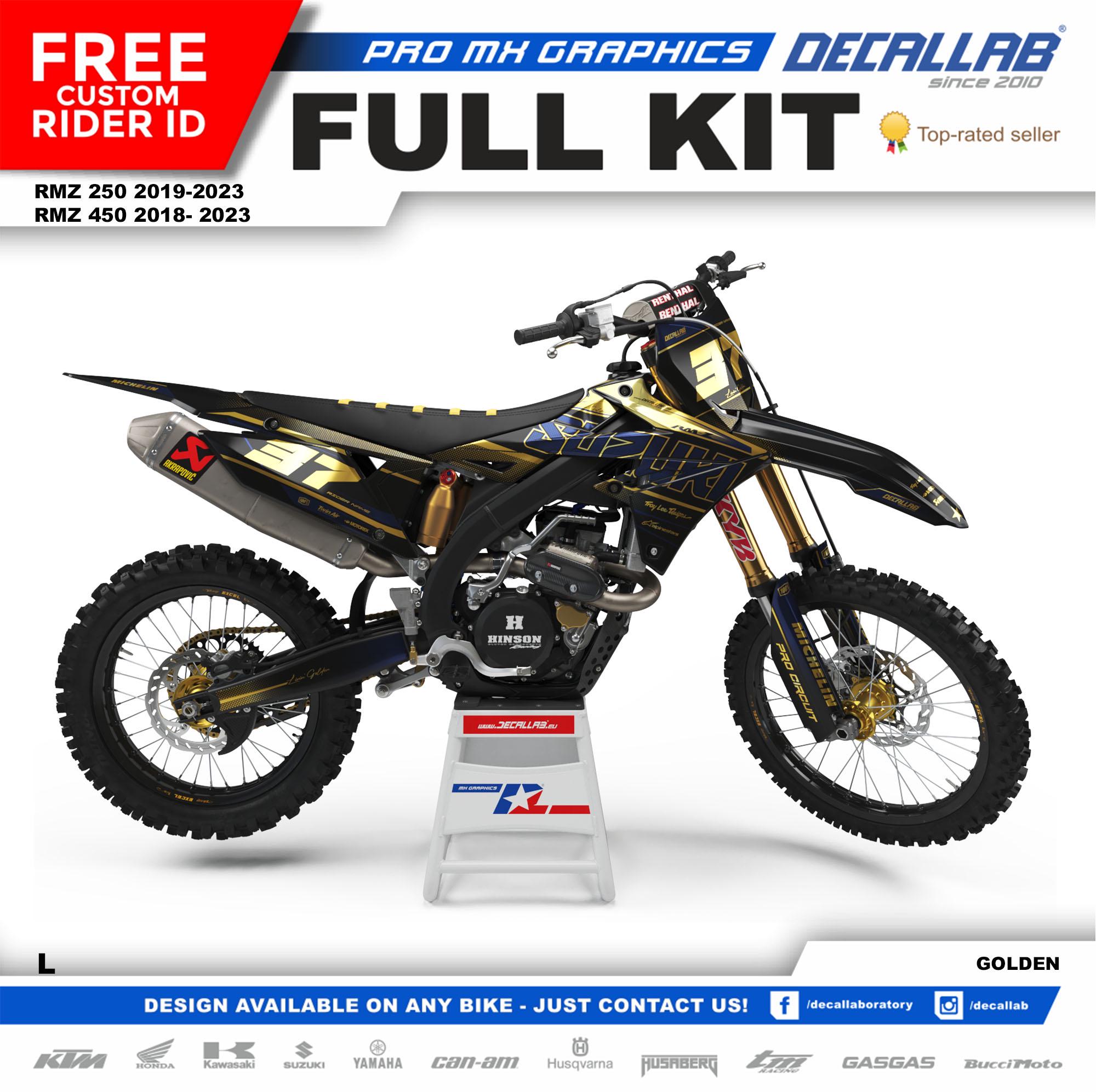 RMZ 250/450 MX Graphics Kit: Chrome/holographic Decals - Etsy