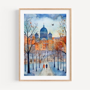 Berlin Europe Art Print Travel Art Print Germany Travel Gift Wedding Gift Travel Poster