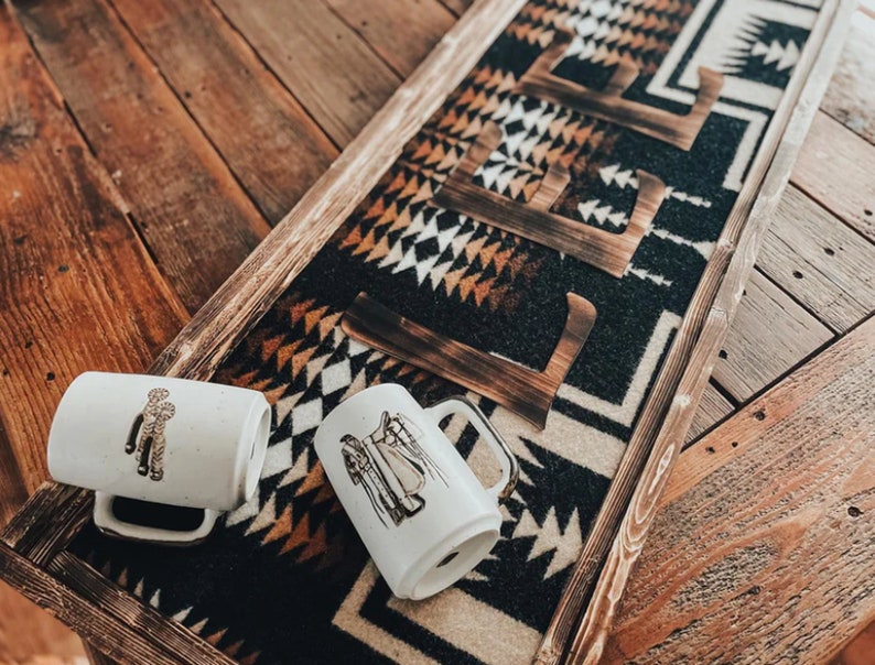 Pendleton Custom Sign // Pendleton Wool // Southwestern Sign // Custom ...