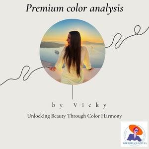 Color Analysis - Virtual Seasonal color  professional analysis and personalised
