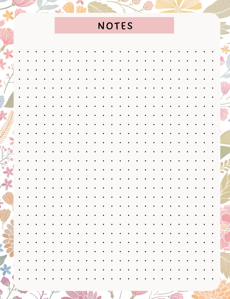 Printable Weekly Planner - Etsy