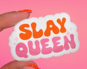 Sticker "Slay-koningin" | Drag Queen, Drag Race, LGBTQ+ bondgenoot