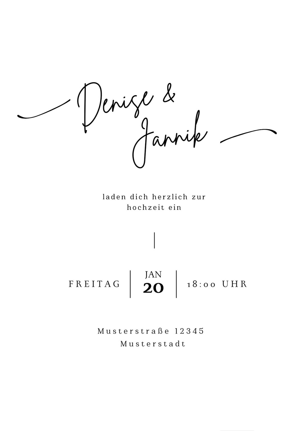 Personalized Invitation Card Digital Wedding Engagement Etsy