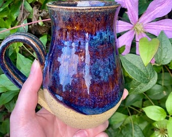 Unicorn Blood Handmade Ceramic Mug, Wheel-Thrown Pottery