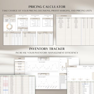 PLR Small Business Bundle Budget Spreadsheet Template Digital Products Done for You Etsy Business Resell Finance Tracker Bookkeeping Tracker bild 8