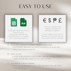PLR Small Business Bundle Budget Spreadsheet Template Digital Products Done for You Etsy Business Resell Finance Tracker Bookkeeping Tracker bild 9