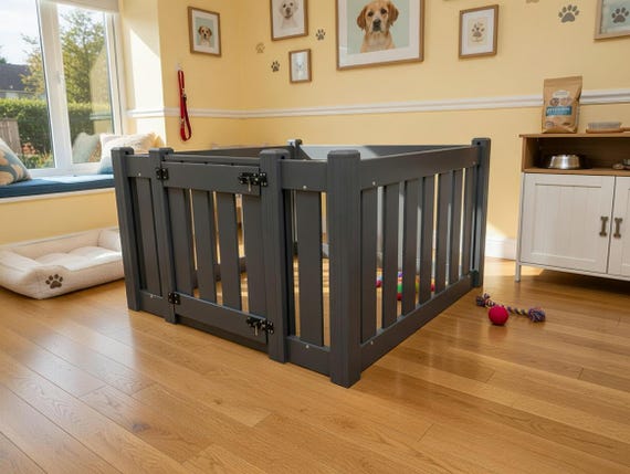 Tekplas Puppy & Kitten Playpen – Modular PVC Pet Enclosure, Indoor or Outdoor, Easy Clean, UK Made