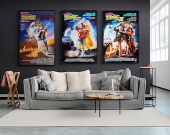 Back to the Future-filmposterset: geremasterde vintage prints (digitale download)