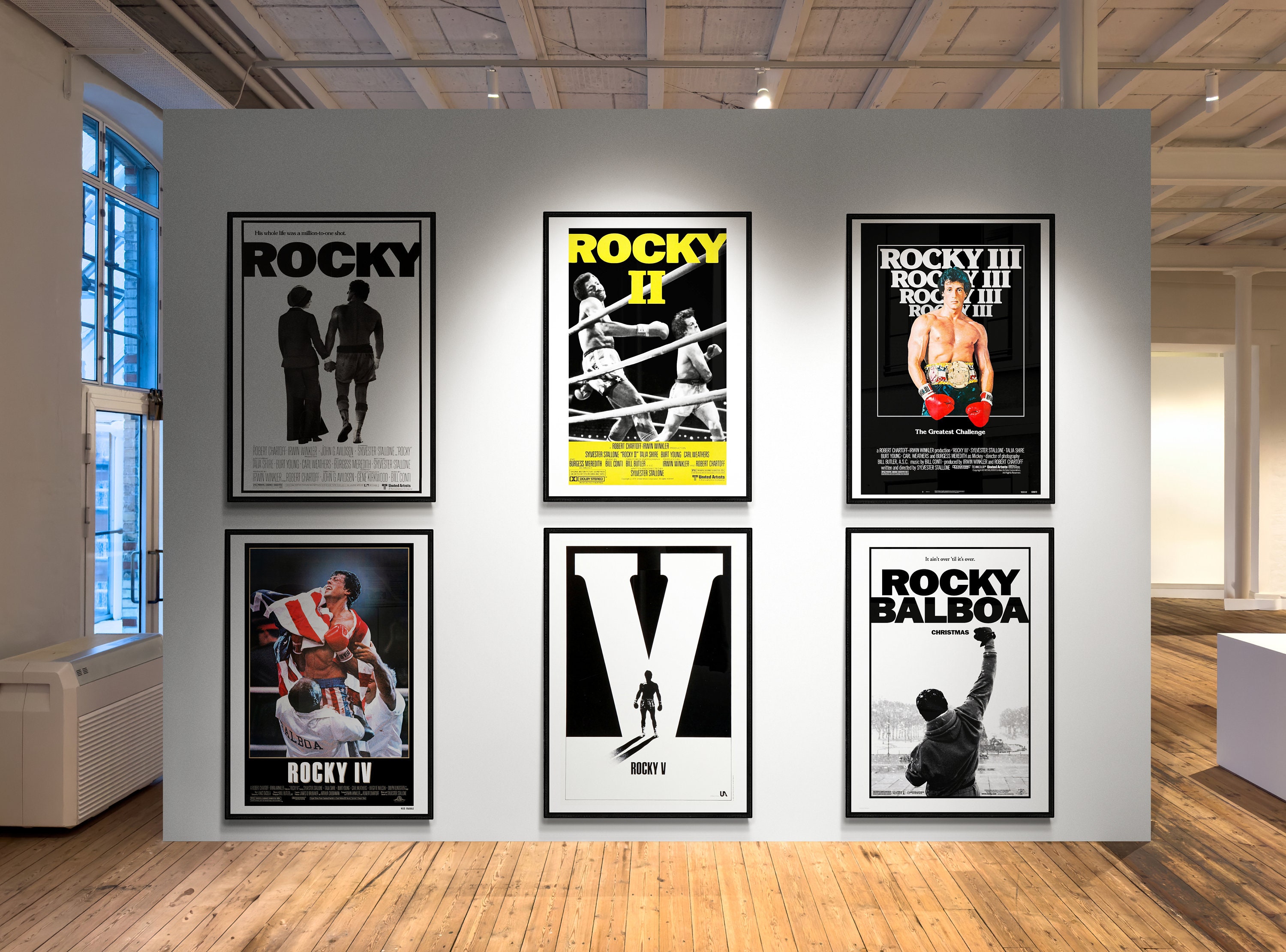 Rocky Balboa - 10 Life Lessons We Can Learn from Rocky Balboa Poster no  Framed