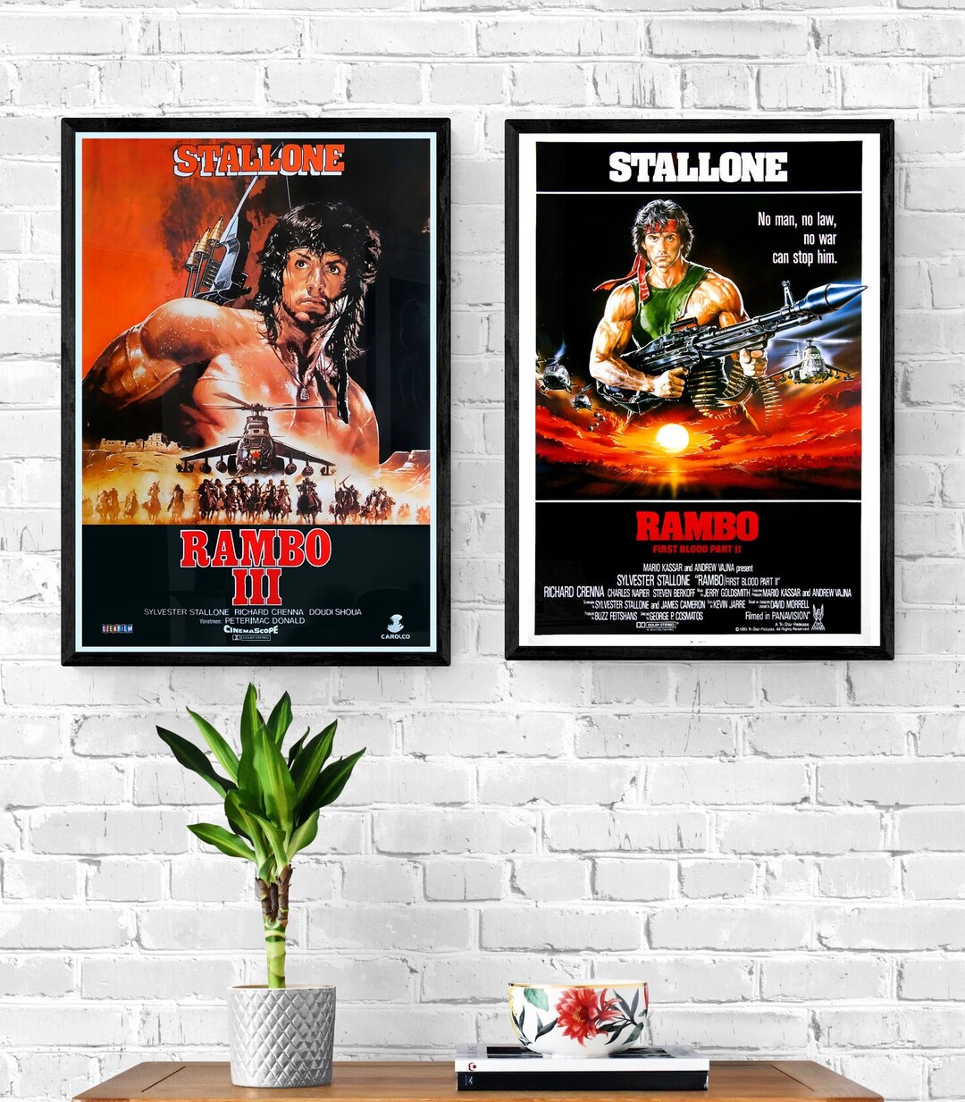 Rambo Movie Poster Set Sylvester Stallone Cult Film Art digital rambo-movie-poster-set-sylvester-stallone-cult-film-art-digital