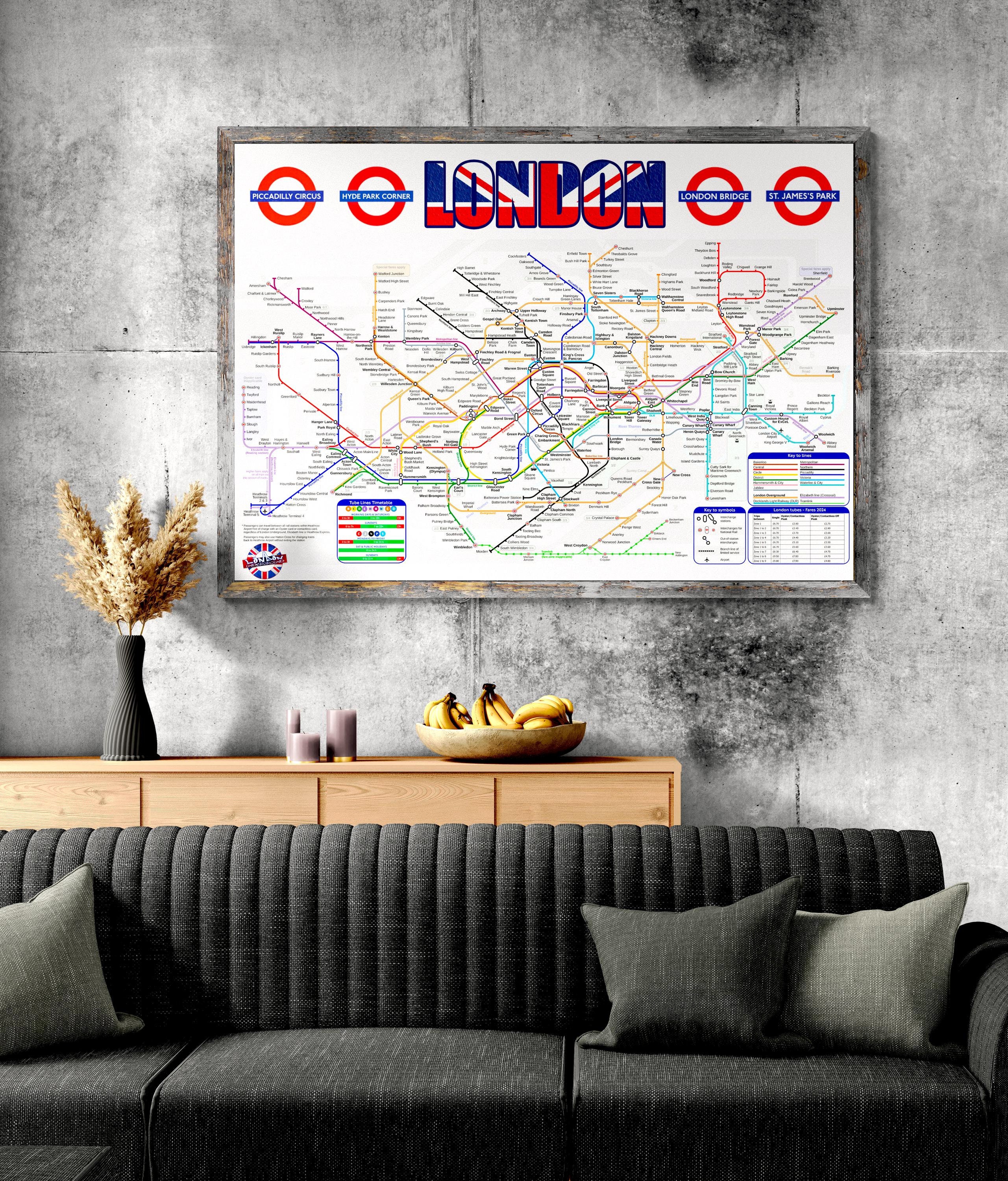 London underground - Etsy 日本