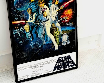 印刷可能なスターウォーズIV：新たなる希望ver.2 1977年ヴィンテージ