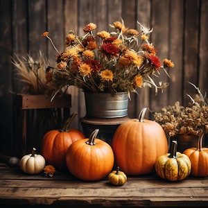 Thanksgiving Background, Fall Background Mock up, Fall Background Product Mockup, Pumpkin Background Mock up