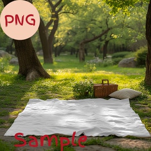 PNG Decken Mockup - Realistische gewebte Decke Mockup PNG Mit Transparenter Decke - Bonus! Kostenlose PNG Plüsch Decke Mock up