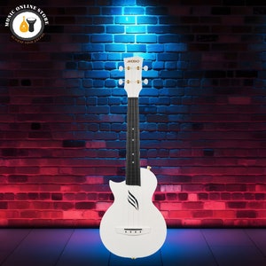 Ukulele Carbon Fibre White Set