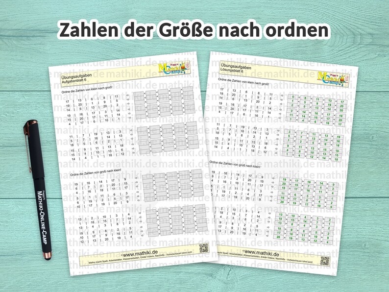 Mathe Test 1 Klasse Pdf www.etsy.com