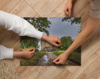 Lallybroch Puzzle: Vintage Scottish Highlands Scene
