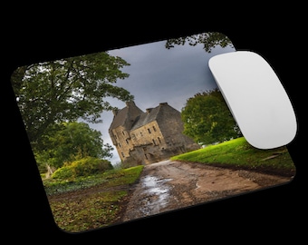 Lallybroch Mouse Pad Scotland Inspired Desk Accessory | Custom Photography Artwork, Outlander Gifts