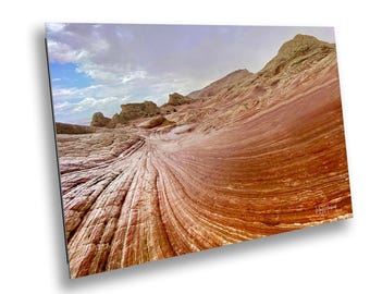 Vermilion Cliffs Photography Print: White Pocket, Arizona Desert Landscape