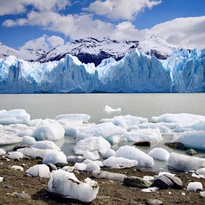 Patagonia Glacier Print: Los Glaciares National Park, Argentina