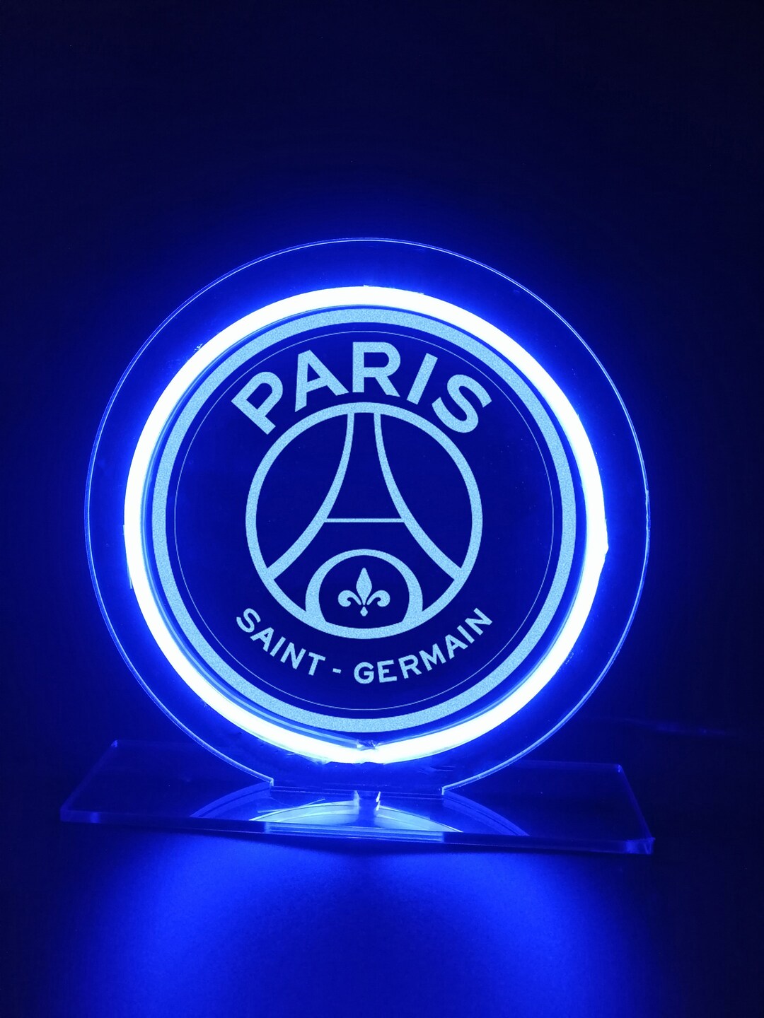 Paris SaintGermain Logo Football Team Neon Sign Lampes de Etsy France