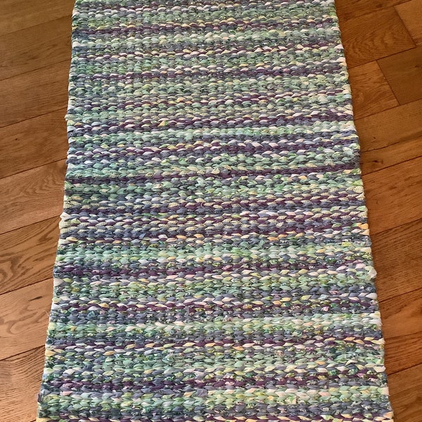 Lavender Rag Rug Etsy
