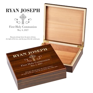 First Communion Gifts | Boys First Communion Gift | Christening Gifts | Confirmation Box | Baptism Box | Communion Gifts | Custom Communion