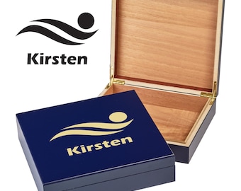 Swim Keepsake Box | Swimmer Gifts | Swimming Gift | Custom Swim Team Gifts | Custom Swim Prizes | Personalized Swimmer Gifts | Swim Coach