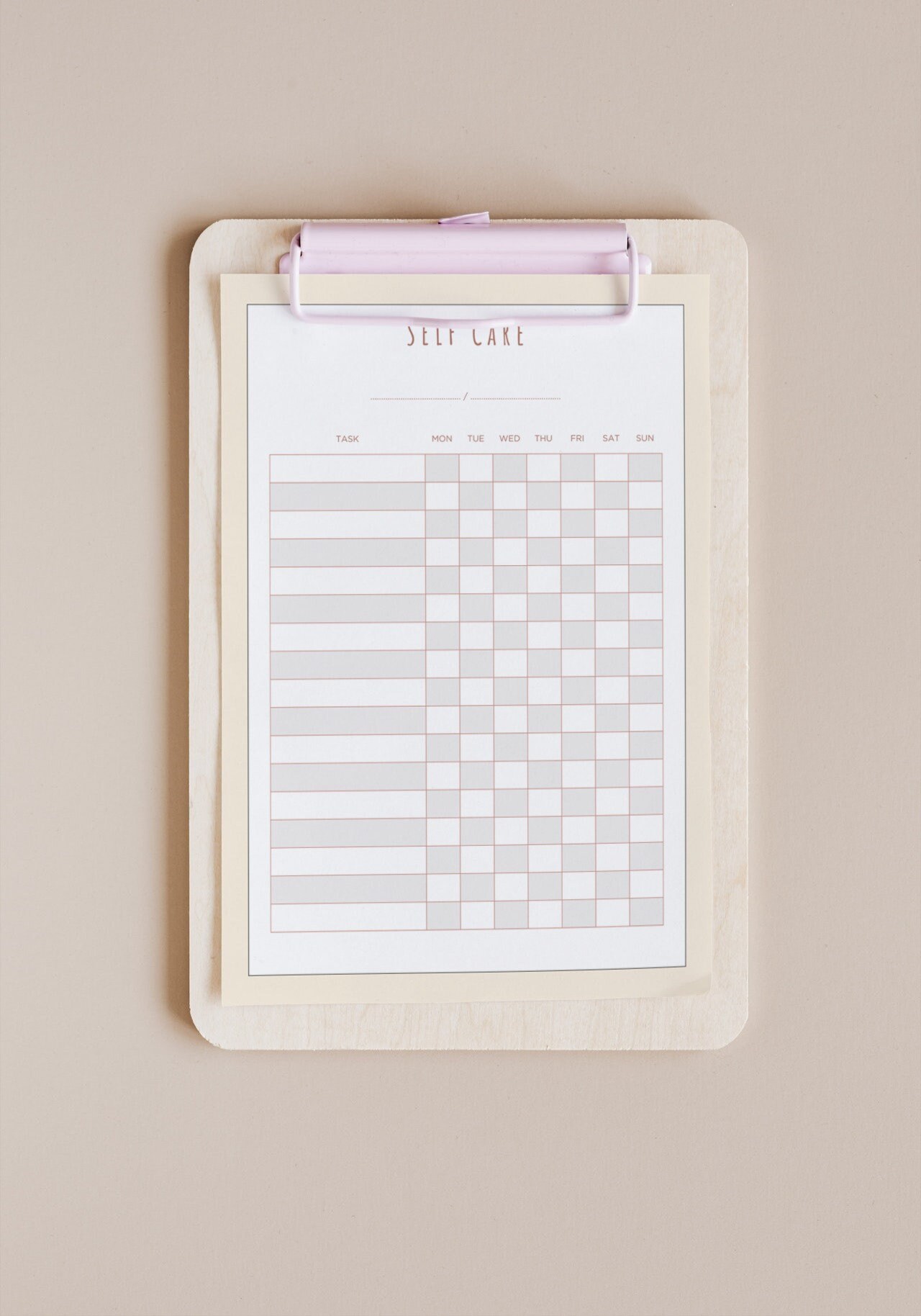 Weekly Self Care Tracker Printable, Daily Self Care Checklist, Routine ...