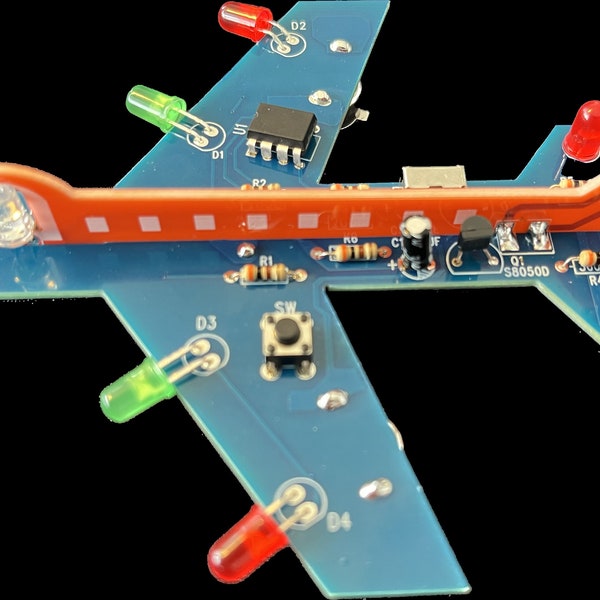 Flugzeug Bausatz Löten DIY löten lernen selber bauen solder