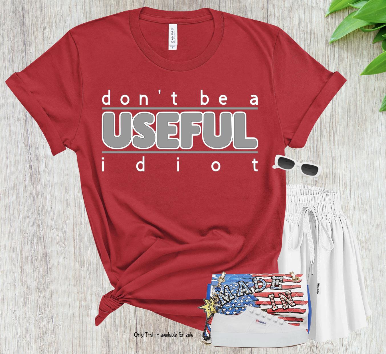 Useful Idiot Graphic Tee - Etsy